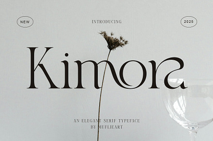 Kimora - An Elegant Serif Typeface