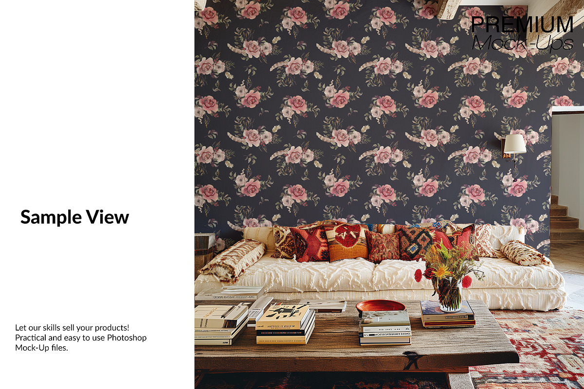 Bundle 44 Frames & Wallpaper Mockups, a Household Mockup by mock-ups (Photo 17 of 34)