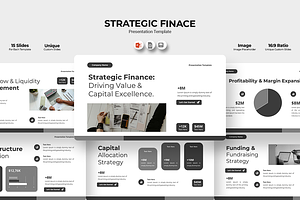 Strategic Finance - PowerPoint, a Presentation Template by Iqsiart Studio