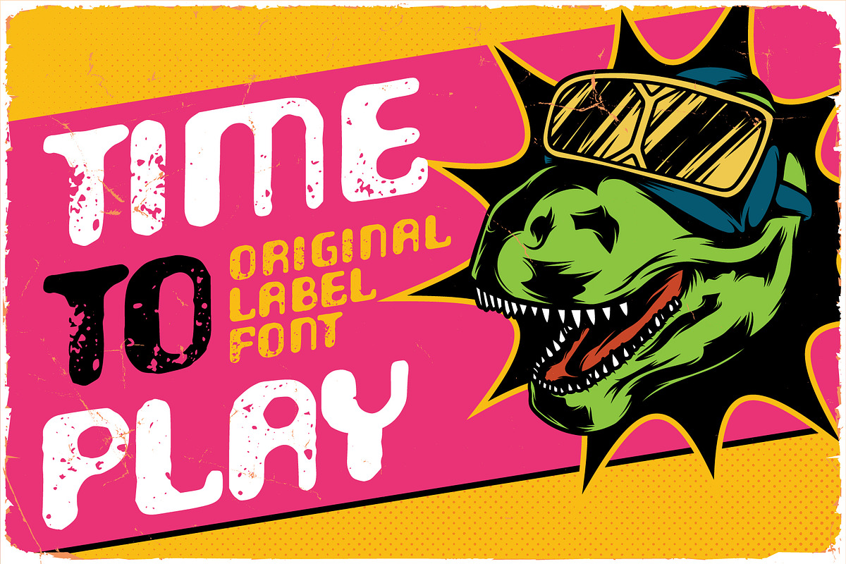 Time To Play, a Symbol Font by VozzyStock (Photo 3 of 9)