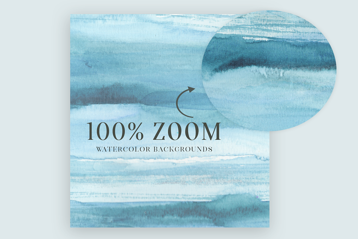 Seascape Watercolor Backgrounds, a Graphic by Photohacklovers (Photo 6 of 6)
