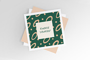 Abstract, doodle card designs set, a Decorative Illustration by Good Studio (Thumbnail 5 of 10)