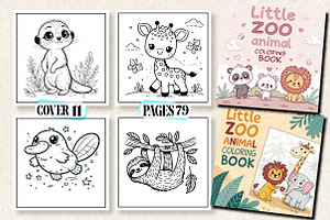 Little Zoo Animal Coloring Book, an Arts & Entertainment Photo by Wow Magic