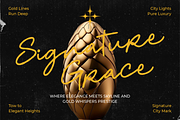 Flourique Signature Font, a Script Font by PutraCetol Studio (Thumbnail 4 of 5)