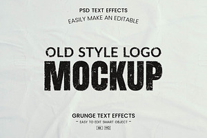 Grunge Text Effect Design