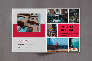 Photo Album Portfolio Template