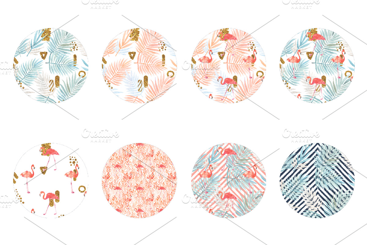 Eternal summer, a Pattern Graphic by Vavavka (Photo 5 of 7)