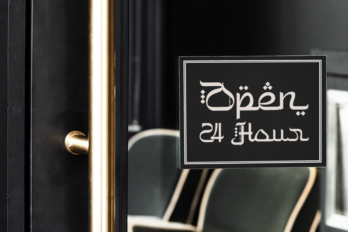 Alami - An Arabic Style Typeface, a Font by Afkari Studio (Photo 6 of 7)