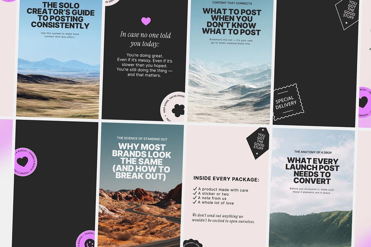 Social Media Kit / Canva, a Templates & Theme by Orbit Studio Shop (Photo 3 of 9)
