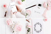 Blush Roses Bundle, an iPhone Mockup by Peppermint &Tea (Thumbnail 3 of 5)