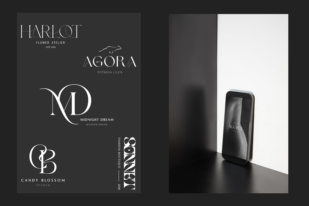 Canva modern brand logo preview 6