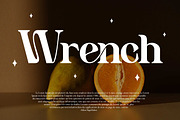 Benogi - Retro Serif Font, a Serif Font by Flawless And Co (Thumbnail 6 of 12)