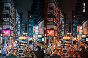 Hong Kong At Night Lightroom Presets