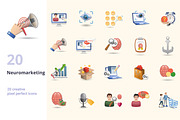 Neuromarketing 3D Icons Set Bundle, an Object Graphic by Aimagenarium@gmail.com (Thumbnail 1 of 21)