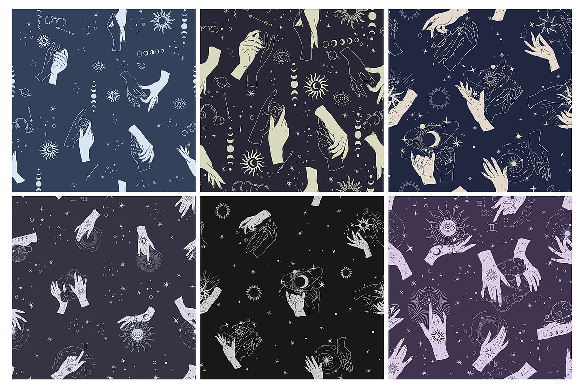Celestial collection, a Decorative Illustration by Merfin (Photo 13 of 14)