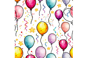 Seamless pattern with colorful, a Texture Illustration by Nenahliadava Design