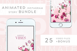 Animated Instagram Story bundle