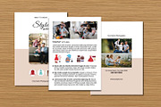 Photographer Style Guide Template, a Flyer Template by retrographix (Thumbnail 2 of 2)
