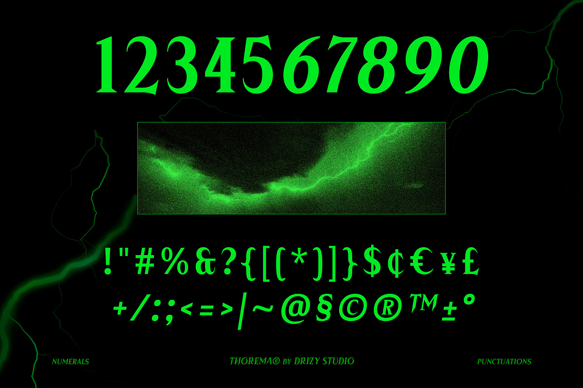 Thorema - Dark Medieval Serif Font, a Serif Font by Drizy (Photo 5 of 10)
