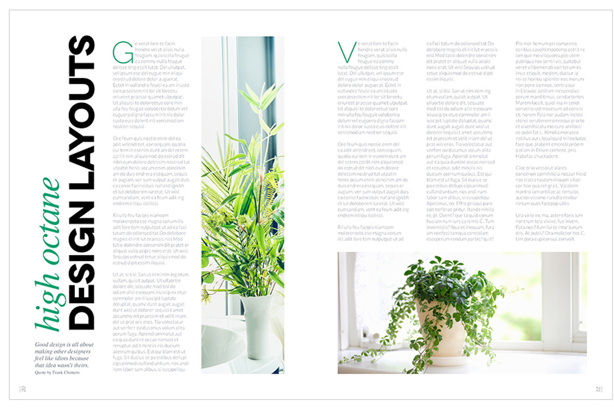 Magazine Template InDesign 16, a Magazine Template by Love Graphic Design (Photo 19 of 20)