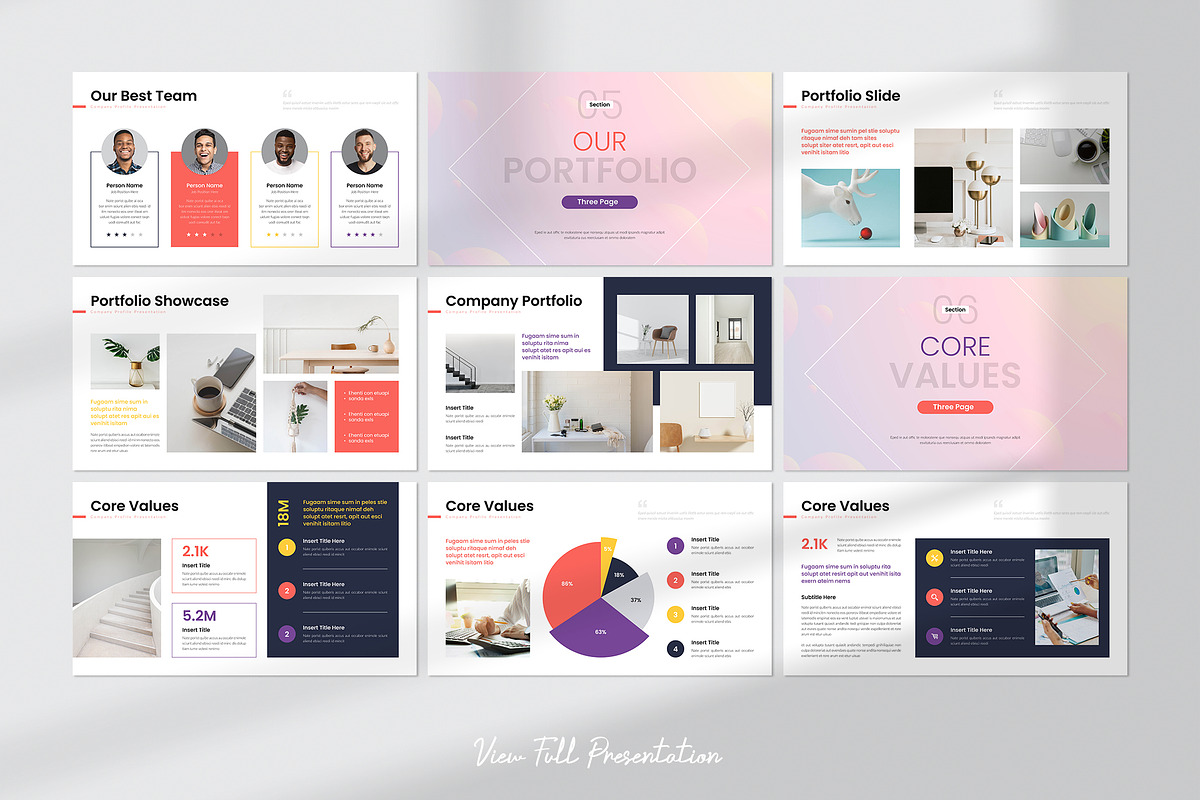 Company Profile PowerPoint Template, a Presentation Template by StyleArt (Photo 5 of 10)