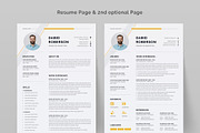 Clean Resume/CV, a Resume Template by Aspect_Studio (Thumbnail 2 of 5)