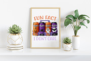 Fun Fact I Don’t Care Spooky Drinks, an Icon by Craft Nest (Thumbnail 3 of 6)