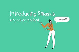 Smaskis Digital Notes Font