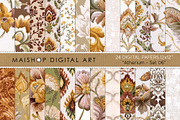 Bohemian Ornament Seamless Patterns, a Pattern Graphic by Maishop (Thumbnail 1 of 7)