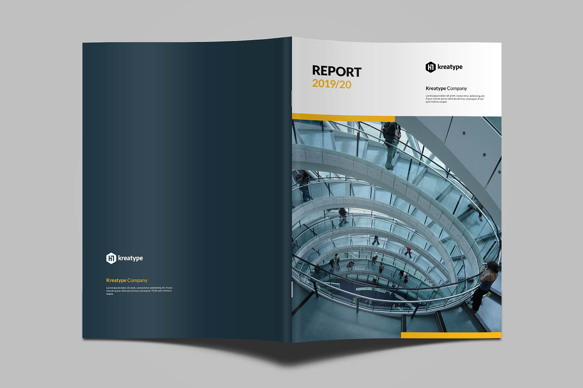 Kreatype Annual Report, a Brochure Template by Kreatype Studio (Photo 7 of 8)