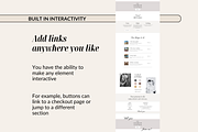 Classic Wedding Website Canva, a Landing Page Template by Preset Pixels (Thumbnail 4 of 9)