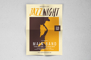 Jazz Night Flyer