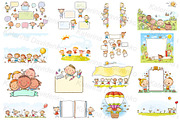 Kids copy space bundle design svg, an Illustration by Bubert Art (Thumbnail 2 of 4)