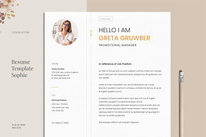 Resume Template Greta