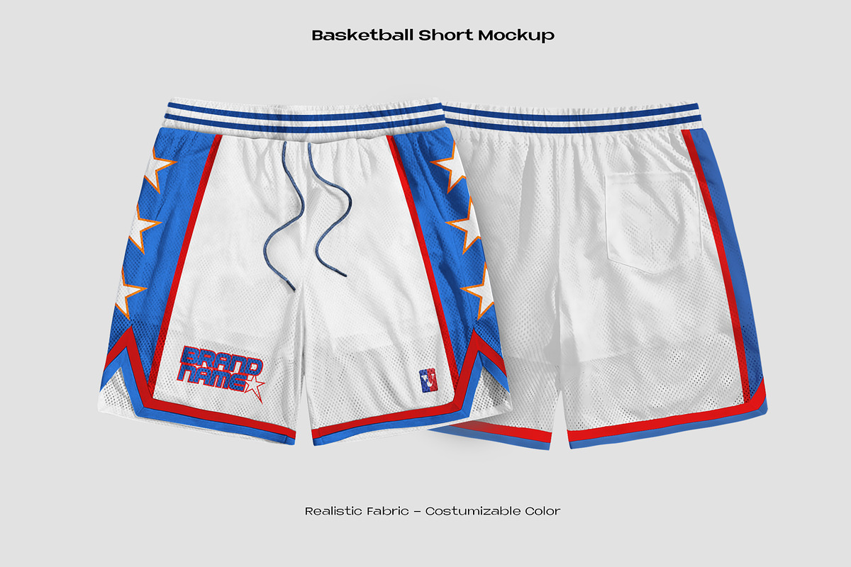 BASKETBALL SHORT MOCKUP, an Apparel Mockup by Voyage Studio (Photo 1 of 4)