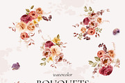Watercolor Floral Bundle - 4 Seasons, a Seasonal Illustration by Yuliia Lashevska (Thumbnail 3 of 28)
