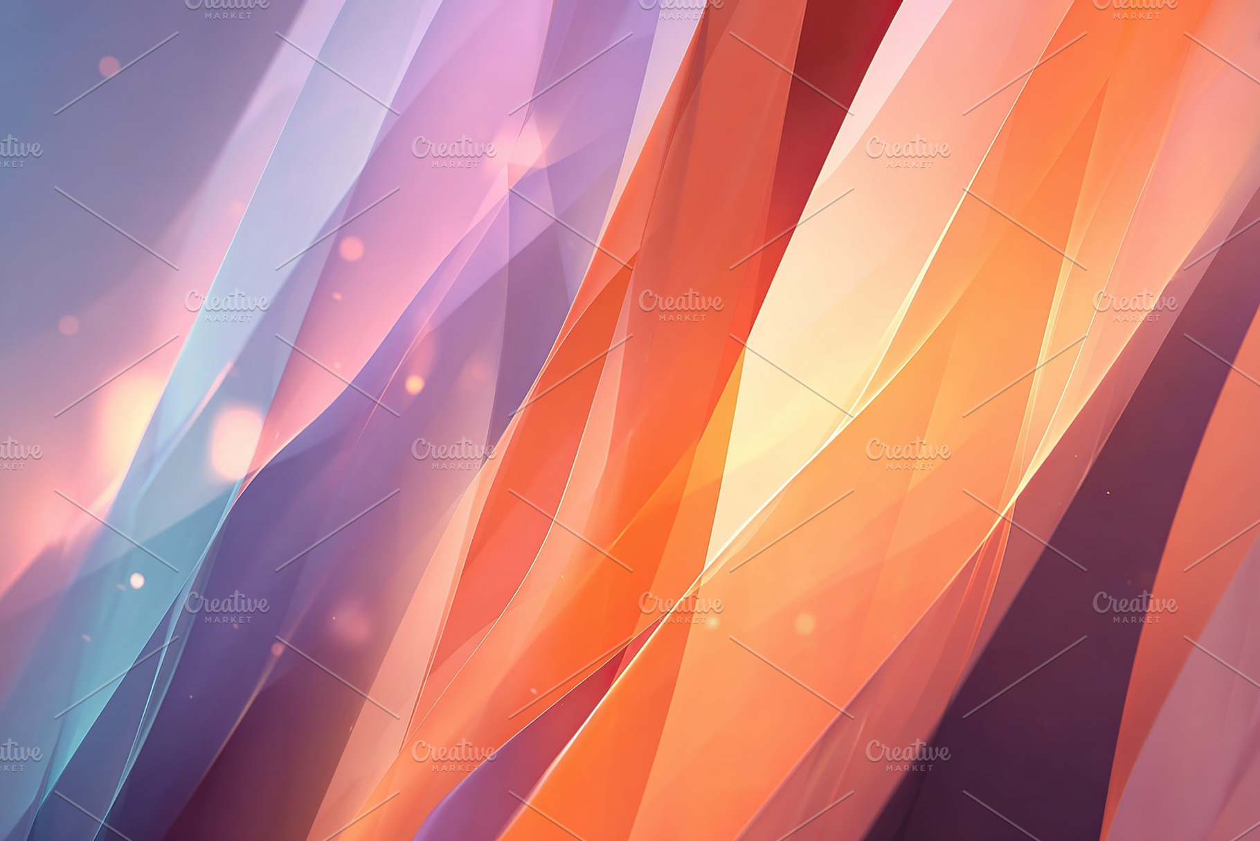 Colorful abstract waves in a vibrant digital artwork display unique light patte, a Photo by AlyaAnd