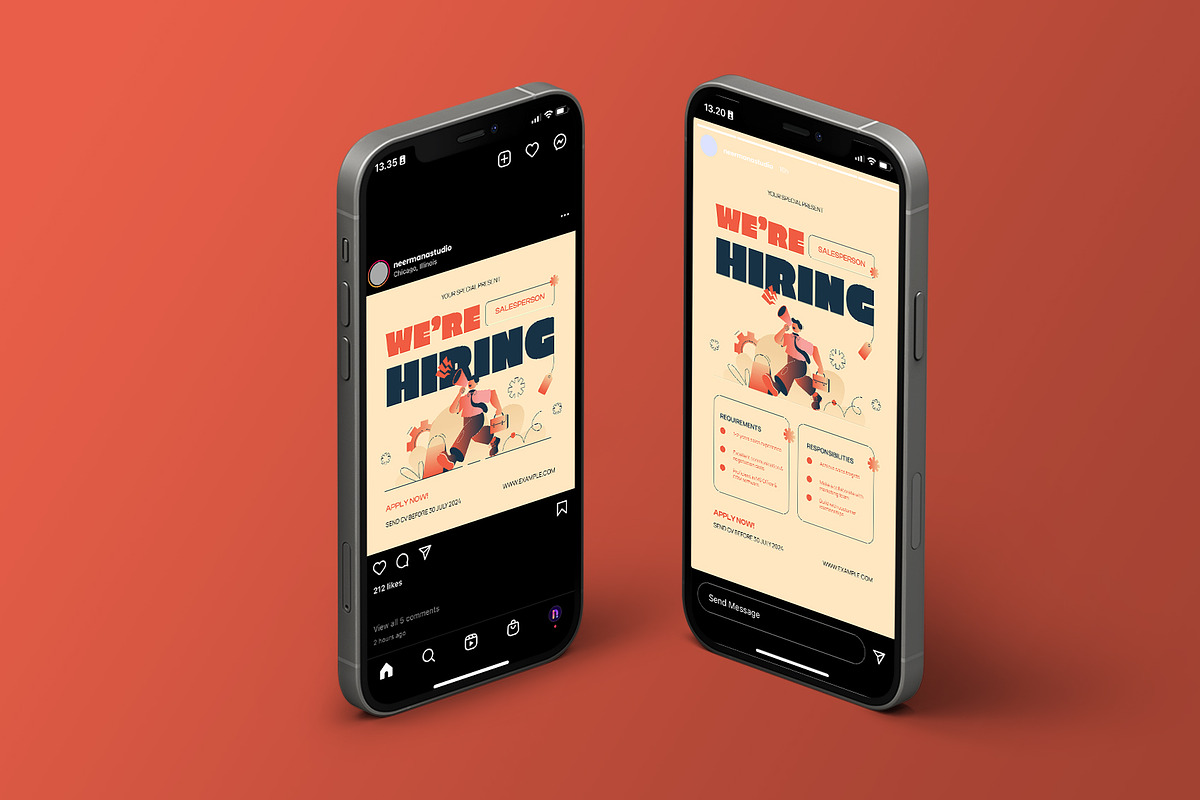 Salesperson Hiring Flyer, a Flyer Template by Neermana (Photo 4 of 4)