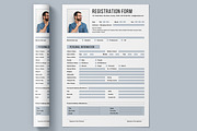 Registration Form Layout, a Stationery Template by ContestDesign (Thumbnail 2 of 2)
