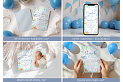 Oneder The Sea Birthday Bundle, a Templates & Theme by Digital_Mind (Thumbnail 2 of 8)
