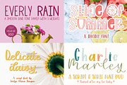 Entire Font Collection, Future Fonts, a Script Font by Jordyn Alison Designs (Thumbnail 6 of 8)