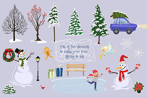 Winter Wonderland Scene Creator