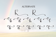 Friend Rainbow | Script Font, a Handwritten Font by Scratchones (Thumbnail 8 of 9)
