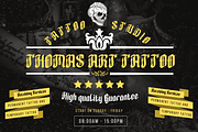 Gadevox, a Blackletter Font by twinstd (Thumbnail 5 of 12)
