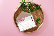 Floral Wedding Canva Template Set, an Invitation Template by TemplateCastleStore (Thumbnail 5 of 9)