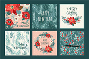 Merry Christmas Cards, a Decorative Illustration by Nadia Grapes (Thumbnail 5 of 8)