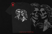 10 Bundle Dark Art Skull Romance, an Illustration by Morspective (Thumbnail 2 of 7)