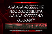Midelton Futuristic Display Typeface, a Sans Serif Font by Templatiostudio (Thumbnail 8 of 12)