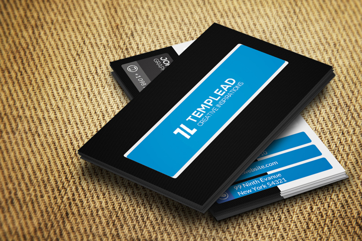 Corporate Business Card CM050, a Business Card Template by annozio (Photo 2 of 4)