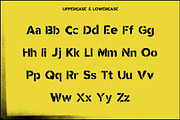 Stencil font mind the gap display, a Font by Itsmesimon (Thumbnail 8 of 10)